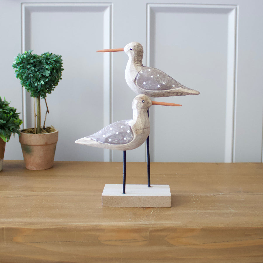 Hand Painted Polka Dot Birds