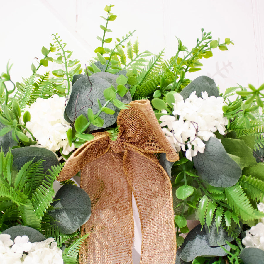 Handmade Faux Viburnum Wreath
