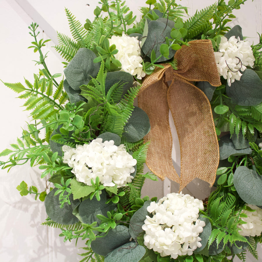 Handmade Faux Viburnum Wreath