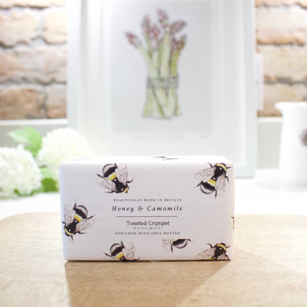 Luxury Honey & Camomile Soap Bar