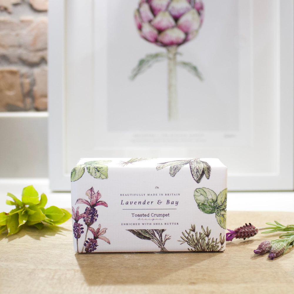 Luxury Lavender & Bay Soap Bar